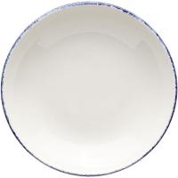 Салатник «Блю дэппл»;фарфор;D=13см;белый,синий