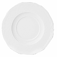 Блюдце «Афродита»;фарфор;D=130,H=15мм;белый