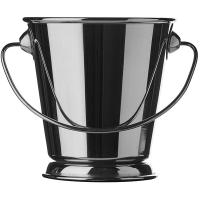 Ведро для картофеля фри «Ведро»;сталь нерж.;0,9л;D=12,5,H=13см;металлич.