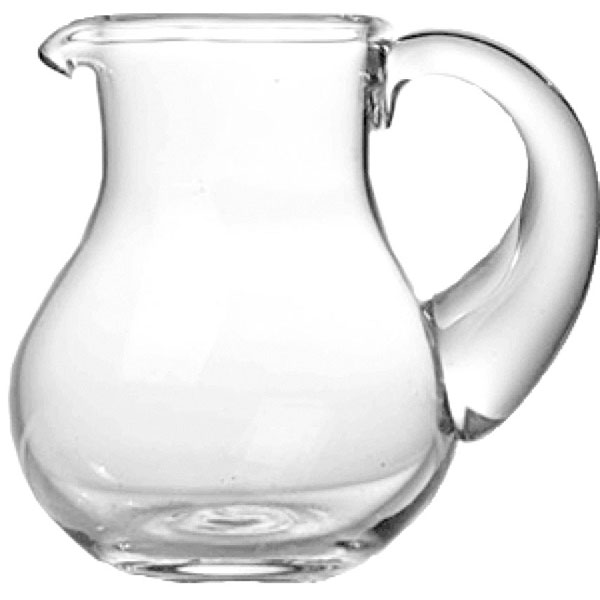 Кувшин;стекло;0,5л;D=73,H=116,L=105мм;прозр.