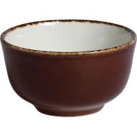 Сахарница «Террамеса Мокка»;фарфор;228мл;D=100,H=55мм;тем.корич.