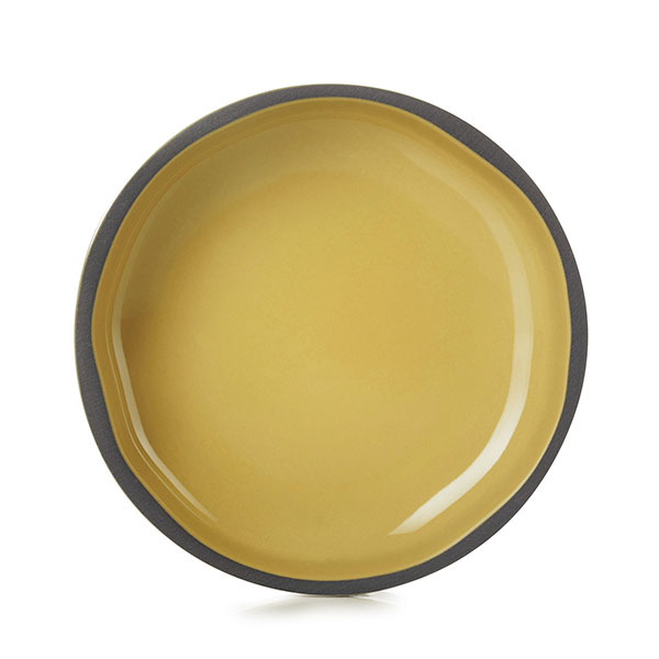 Соусник «Карактэр»;керамика;D=7,H=2см;желт.