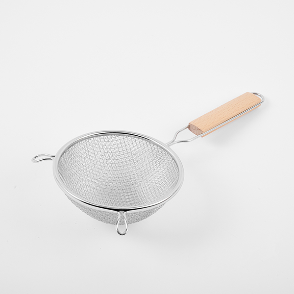 Сито с ручкой;сталь нерж.,дерево;D=138,L=300,B=50мм