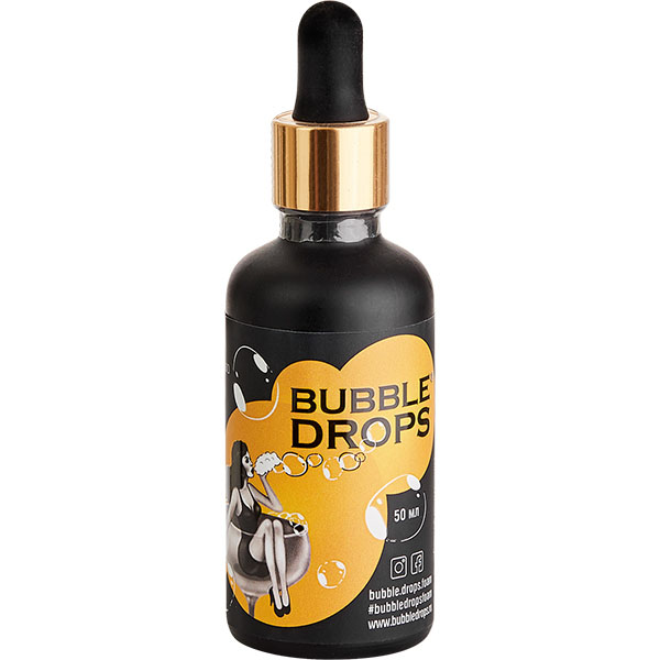 Пенообразователь пищевой «Bubble Drops» Bubble Drops;стекло;50мл;D=37,H=92мм