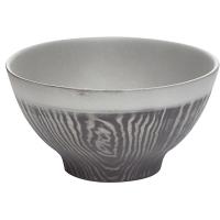 Салатник «Арборесценс»;фарфор;0,5л;D=15,H=8см;черный,серый