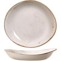 Салатник «Крафт Вайт»;фарфор;0,67л;,H=55,L=280,B=245мм;белый