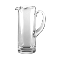 Кувшин;стекло;1,25л;D=10,H=25,2,L=16,3см;прозр.