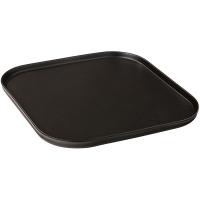 Блюдо для подачи;фарфор;,L=30,B=30см;черный