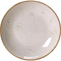 Салатник «Крафт Вайт»;фарфор;1л;D=255,H=35мм;белый