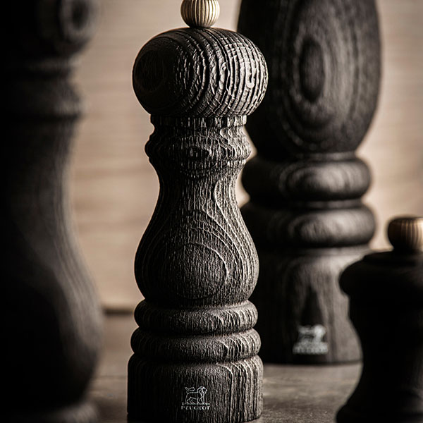 Мельница для перца «Париж Нейче»;бук;,H=18см;черный