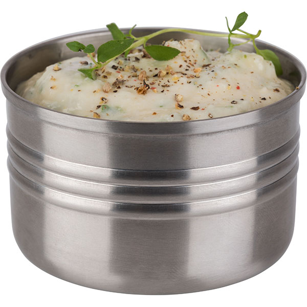 Банка для подачи;сталь нерж.;120мл;D=65,H=40мм