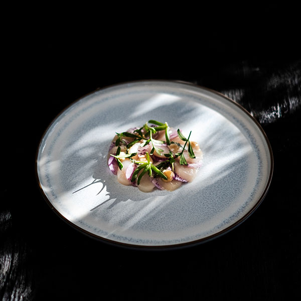 Тарелка «Сиель блю» мелкая;керамика;D=273,H=20мм;голуб.