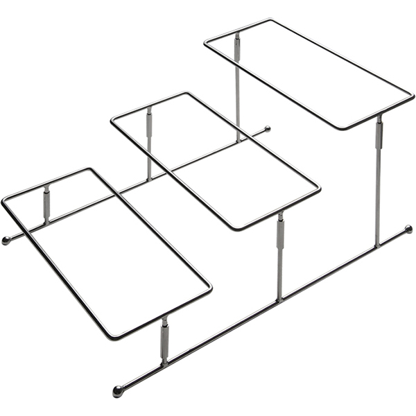 Подставка фуршетная 3 яруса для блюда;металл;,H=21,5,L=45,5,B=32см