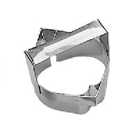 Резак кондитерский «Яблоко»;сталь нерж.;,L=12,B=11см