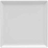 Тарелка «Анкара» квадратная;фарфор;,L=17,B=17см;белый