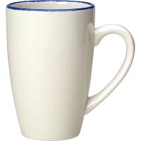 Кружка «Блю Дэппл»;фарфор;285мл;,L=11см;белый,синий