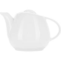 Чайник заварочный «Таир»;фарфор;450мл;D=68,H=105,L=154мм;белый Чайник заварочный «Таир»;фарфор;450мл;D=68,H=105,L=154мм;белый