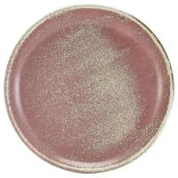 Тарелка «Терра Роуз» мелкая;фарфор;D=24см;розов.