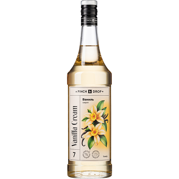 Сироп «Ваниль» Pinch&Drop;стекло;1л;D=85,H=330мм