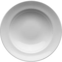 Тарелка для пасты «Монако Вайт»;фарфор;360мл;D=240,H=43мм;белый