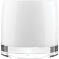 Подсвечник;стекло;,H=85мм;белый