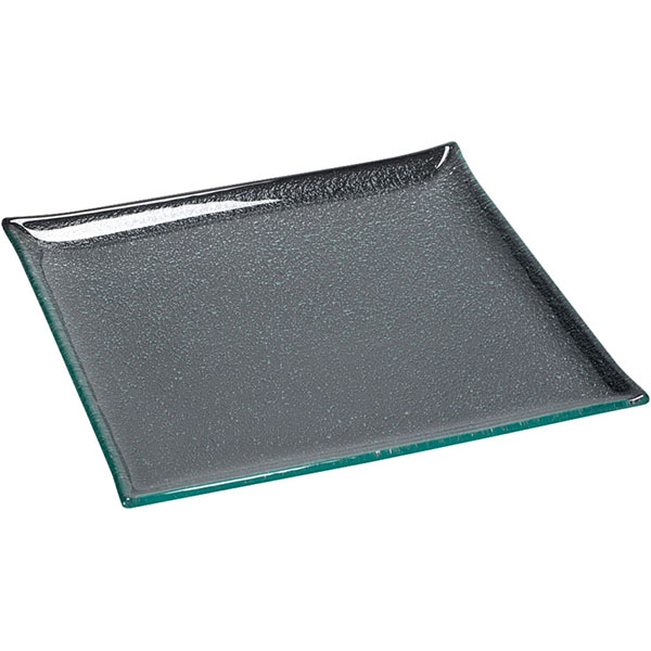 Блюдо сервировочное «Криэйшнз Риппл»;стекло;,L=26,5,B=26,5см;прозр.