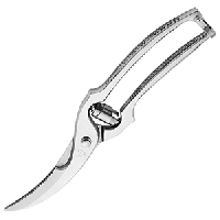 Ножницы для птицы;сталь нерж.;,L=25,5см;металлич.