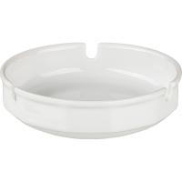 Пепельница «Меркури»;фарфор;D=10см;белый