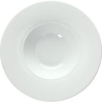 Тарелка для пасты «Тэзис Бьянко»;фарфор;D=26,H=6см;белый