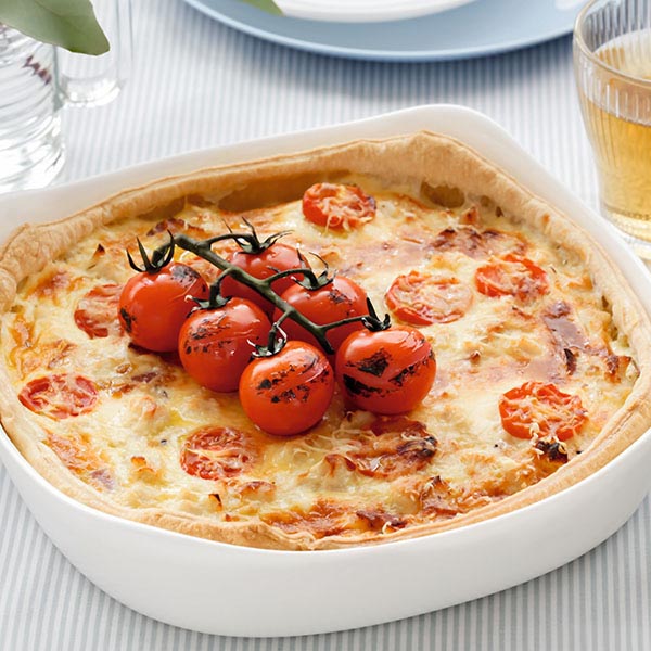 Блюдо квадратное глубокое жаропрочное;стекло;2л;,H=5,L=26,B=26см;белый