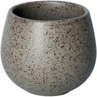 Стакан для горячих напитков Nutty;фарфор;150мл;серый