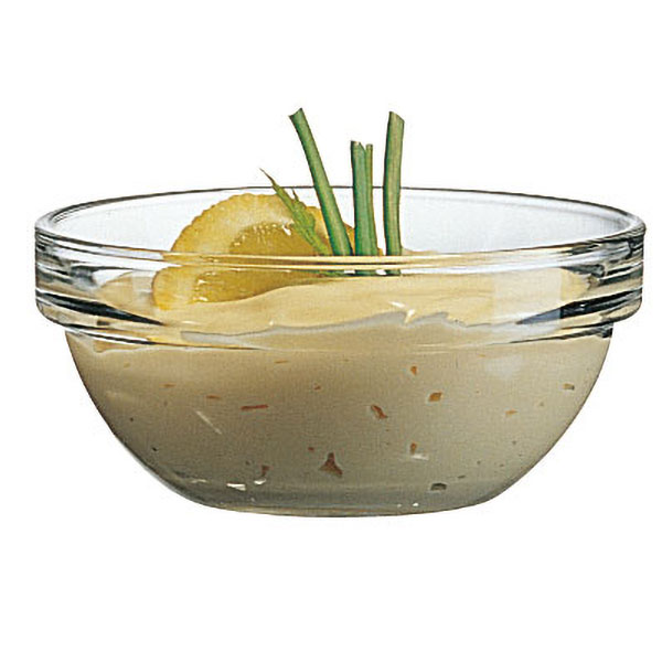 Икорница «Эмпайлэбл»;стекло;142мл;D=9,H=4см;прозр.