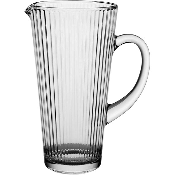 Кувшин «Дива»;стекло;1,2л;D=11,5,H=22,L=16,5см;прозр.