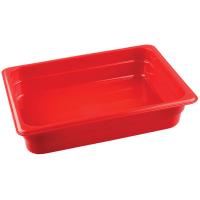 Гастроемкость (1/3) без крышки;полипроп.;,H=65,L=325,B=176мм;красный