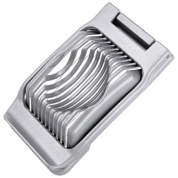 Яйцерезка(кольцами);алюмин.,сталь нерж.;,H=16,L=10,B=2см;металлич.