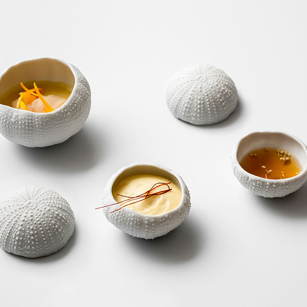 Салатник «Медитер»;фарфор;D=6,H=3см;белый,матовый