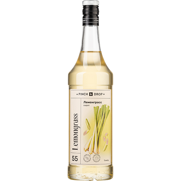 Сироп «Лемонграсс» Pinch&Drop;стекло;1л;D=85,H=330мм