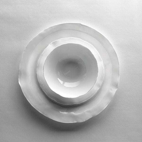 Блюдо «Роос»;кост.фарф.;D=31,H=2см;белый