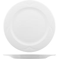 Тарелка «Бьянко» мелкая;фарфор;D=25,5см;белый