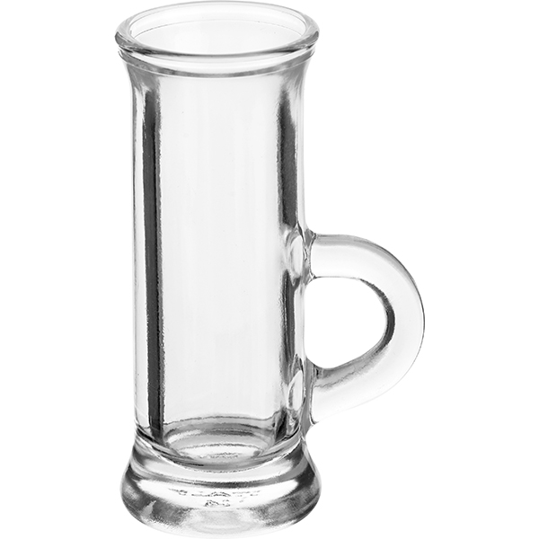 Стопка с ручкой;стекло;45мл;D=40/61,H=100мм;прозр.