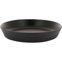 Салатник «Экинокс»;керамика;150мл;D=140,H=25мм;черный