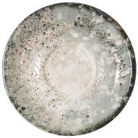 Блюдце «Валенсия Седир» для кофейной чашки;фарфор;D=12см;серый,бежев.