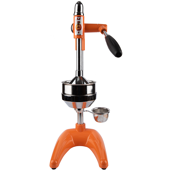 Пресс для цитрусовых и граната;сталь нерж.;D=11,H=49,L=24,B=19см;оранжев.