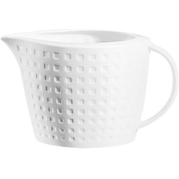 Молочник «Сатиник»;фарфор;240мл;,H=83,L=135,B=67мм;белый