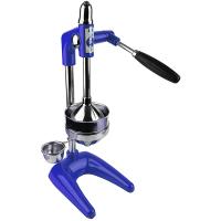 Пресс для цитрусовых и граната;сталь нерж.;D=11,H=49,L=24,B=19см;синий