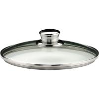 Крышка;стекло;D=30,H=5,L=31,B=31см;прозр.,металлич.