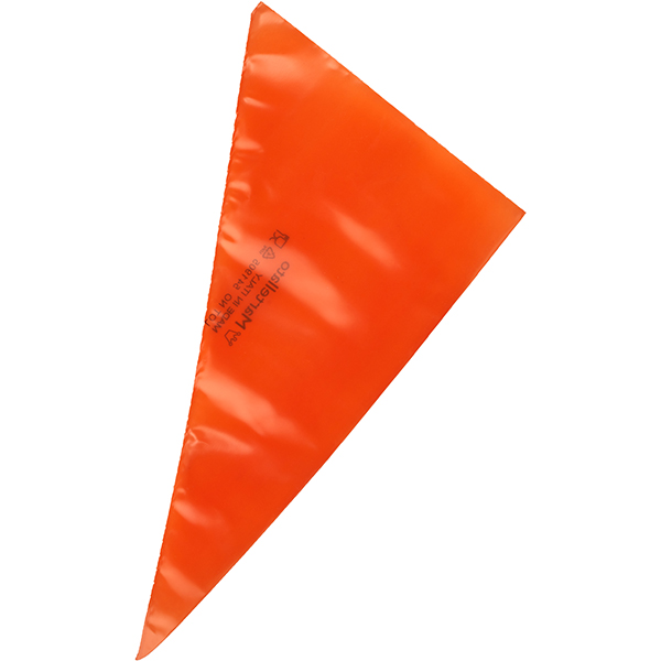 Мешок кондитерский одноразовый 100 микрон[80шт];полиэтилен;,L=65см;оранжев.