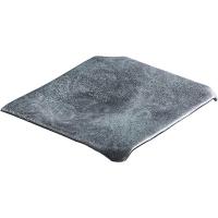 Блюдо для подачи «Эмпориум»;стекло;25мл;,L=25,B=20см;серый