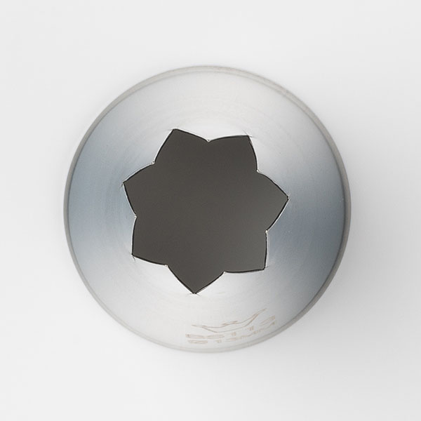 Насадка кондитерская «Открытая звезда»[5шт];сталь нерж.;D=30/13,H=50мм