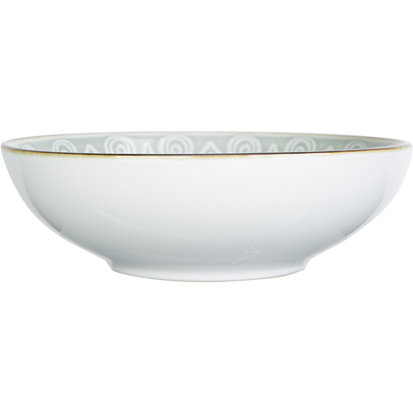 Салатник «Мурано»;керамика;D=185,H=57мм;зелен.